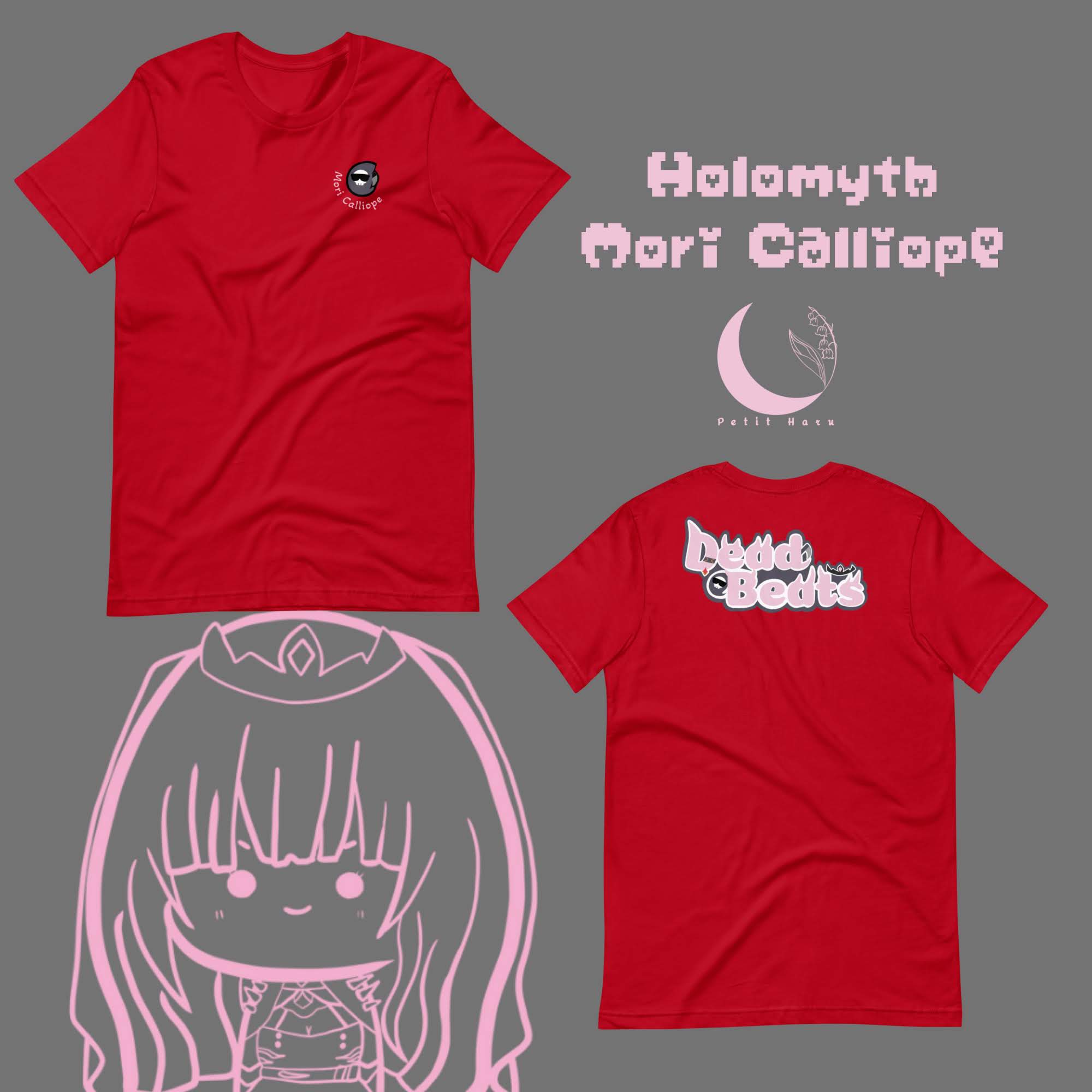 Mori Calliope Holomyth Hololive T-Shirt