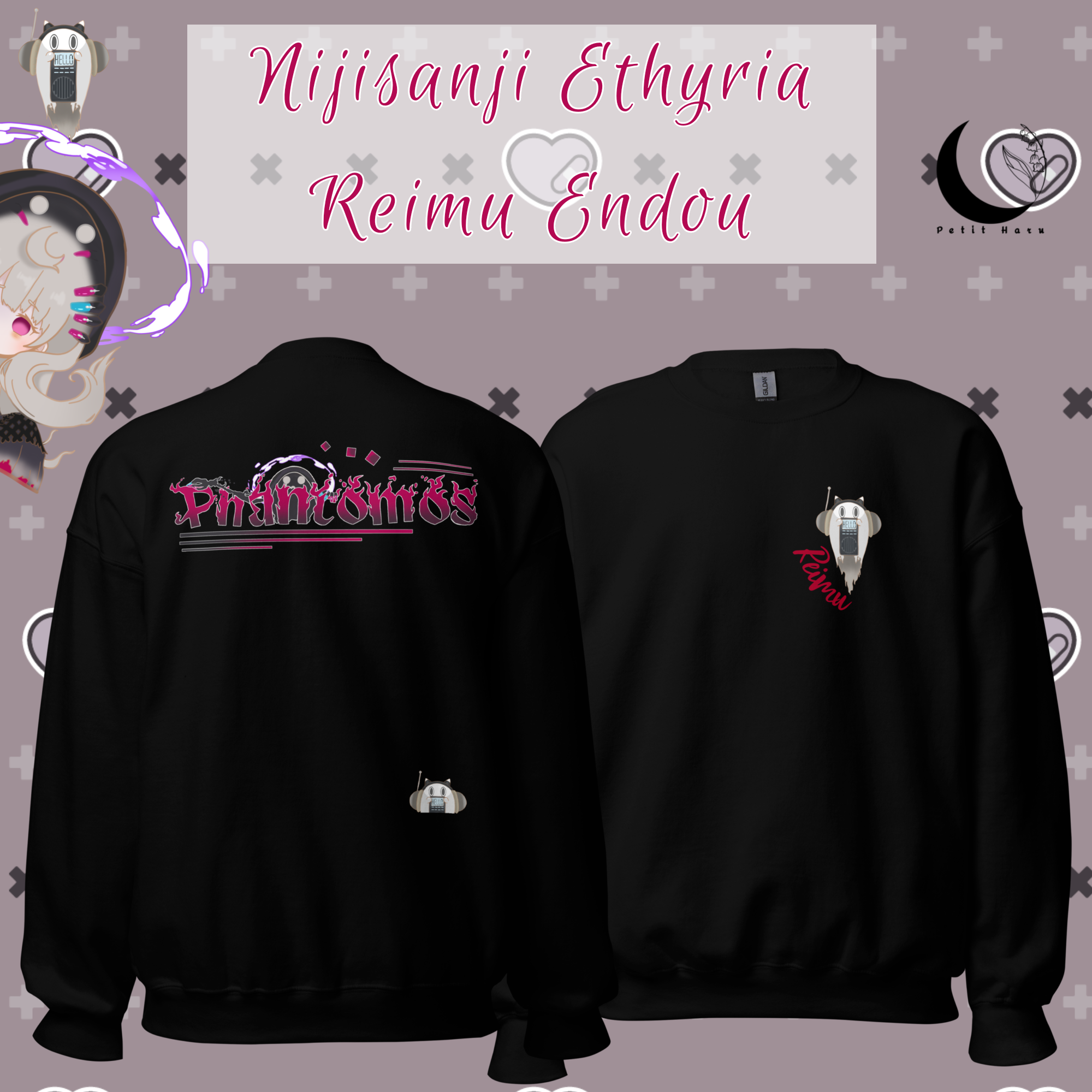 Nijisanji Ethyria Reimu Endou Sweatshirt