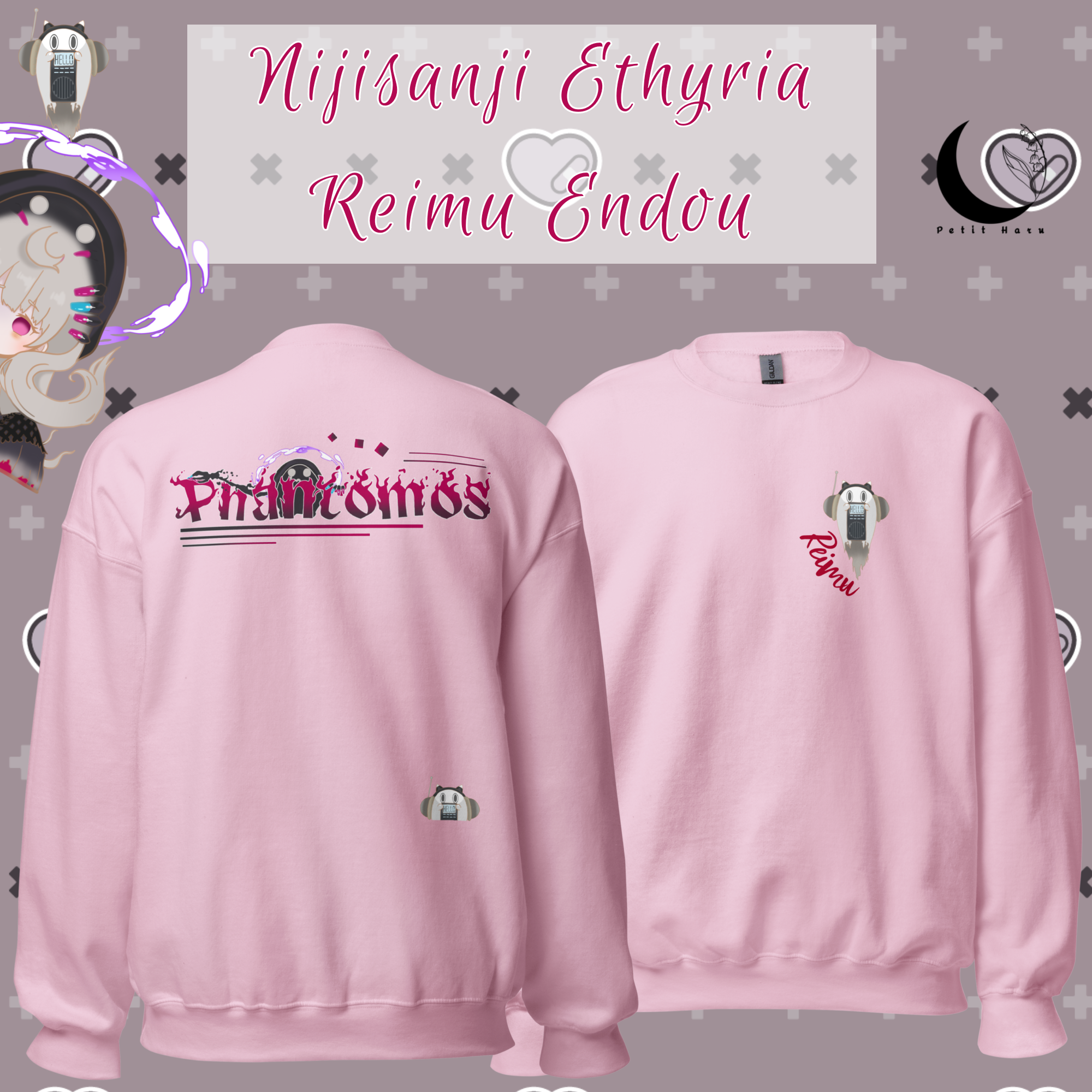 Nijisanji Ethyria Reimu Endou Sweatshirt