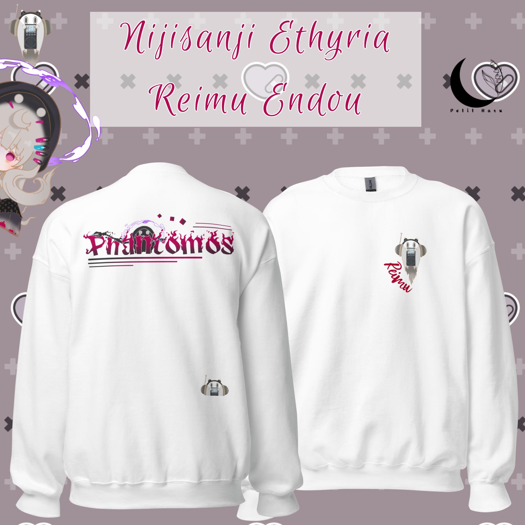Nijisanji Ethyria Reimu Endou Sweatshirt