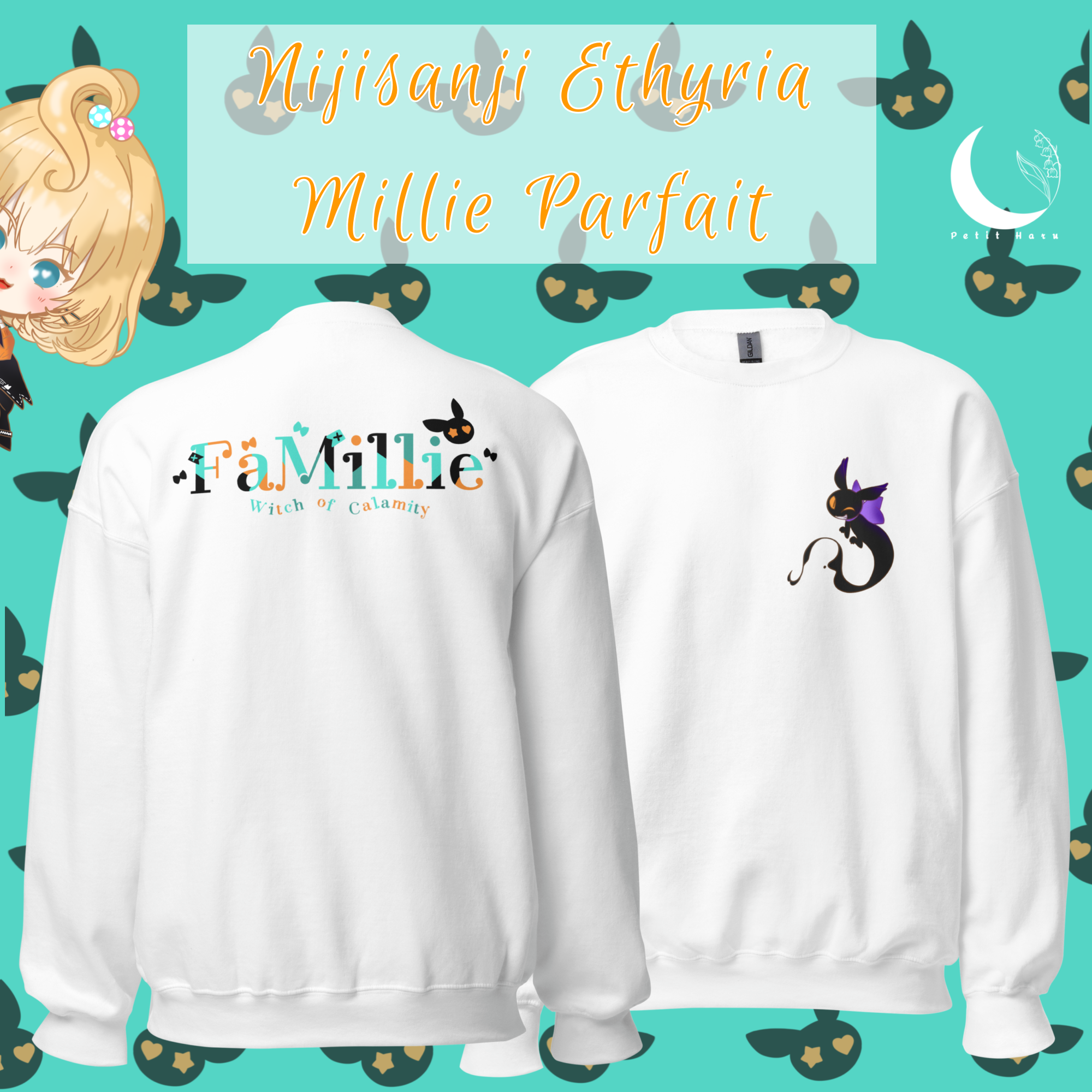 Nijisanji Ethyria Millie Parfait Sweatshirt