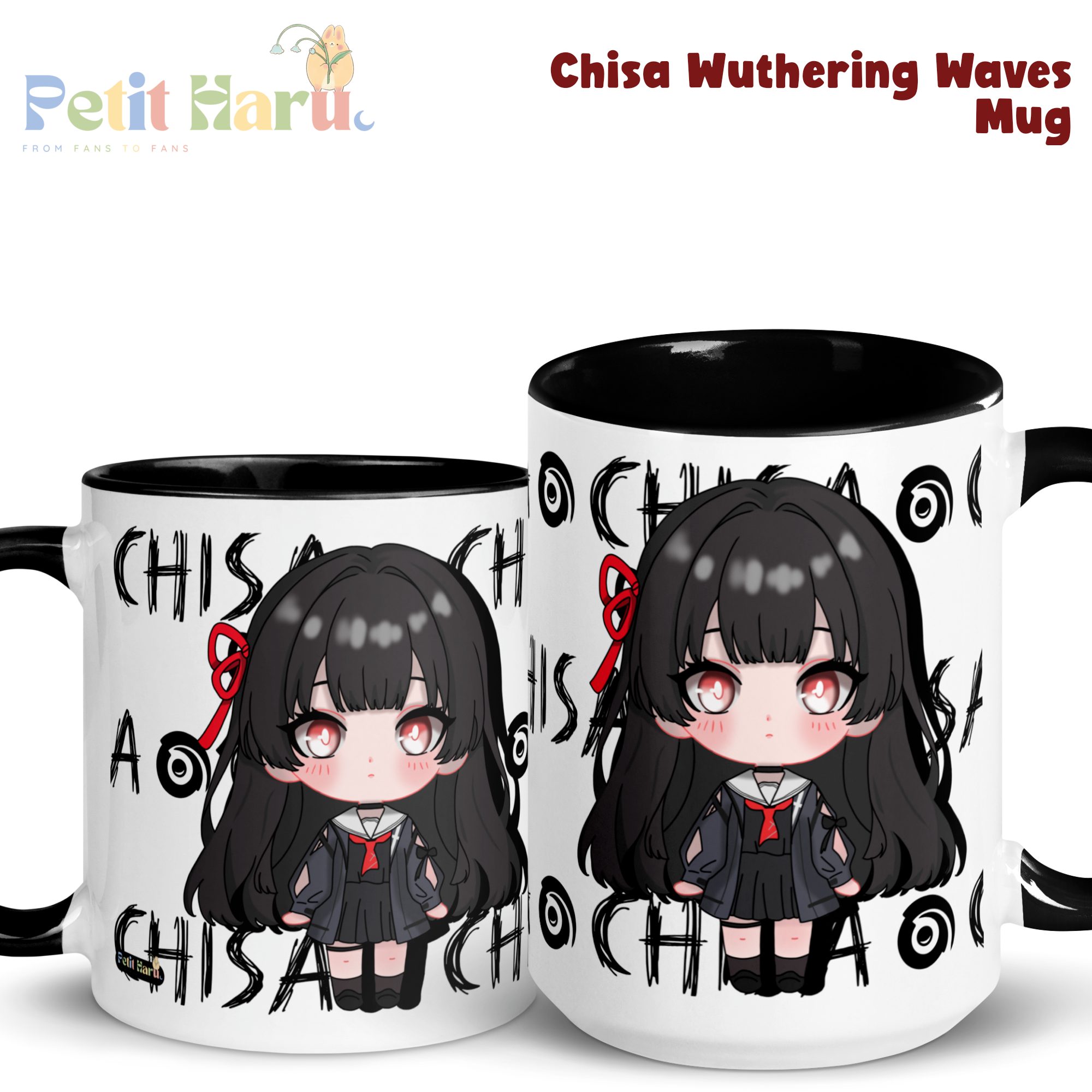 Chisa Mug Wuthering Waves Wuwa Fanart 