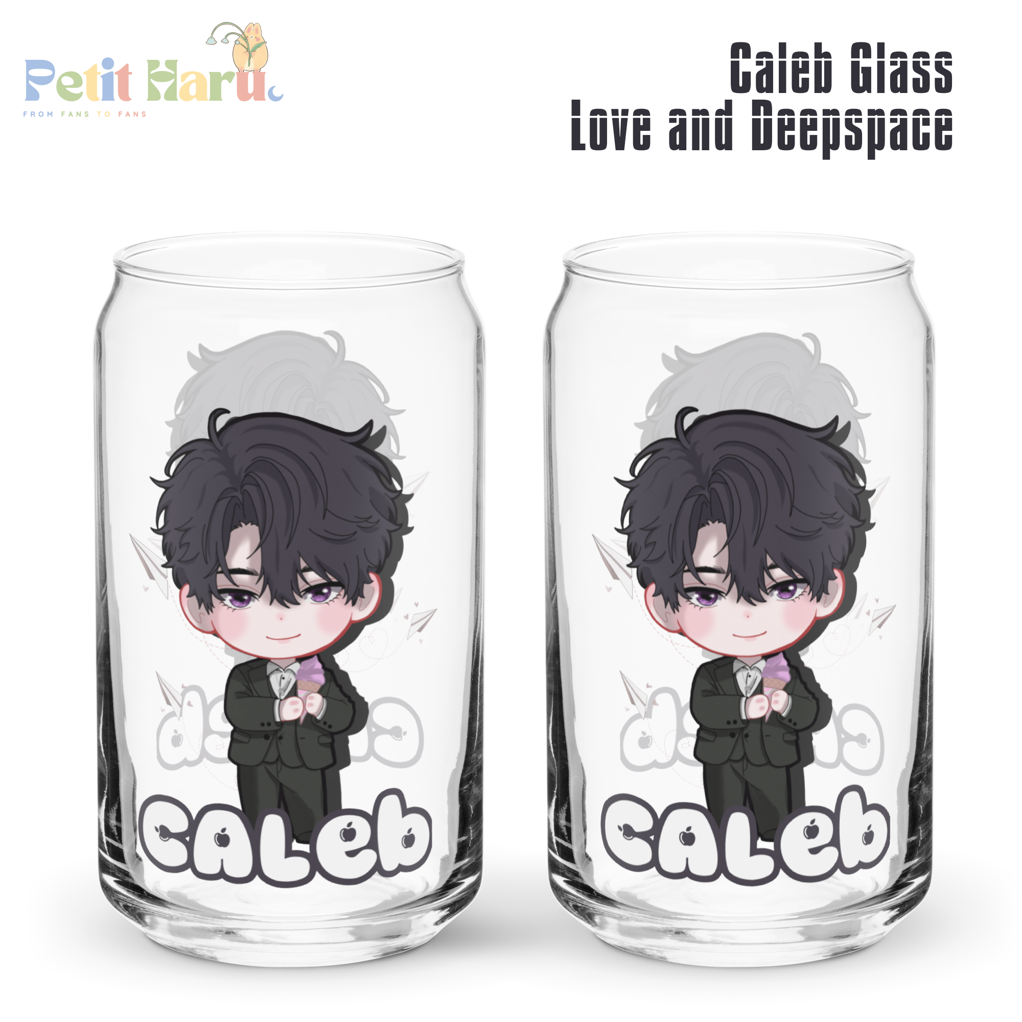 Caleb Love and Deepspace LADS Glass Cup