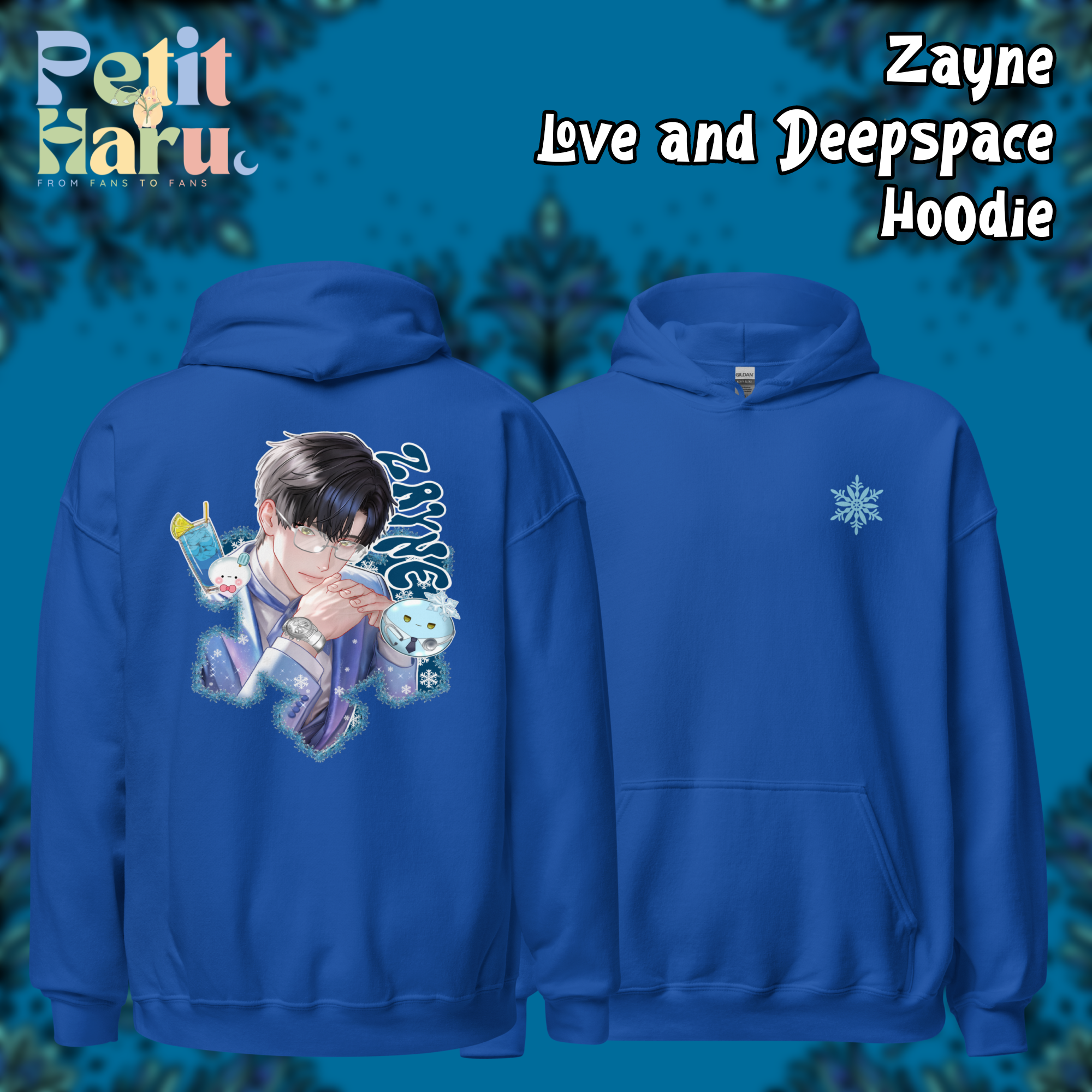 Caleb Love and Deepspace LADS Fanart Hoodie