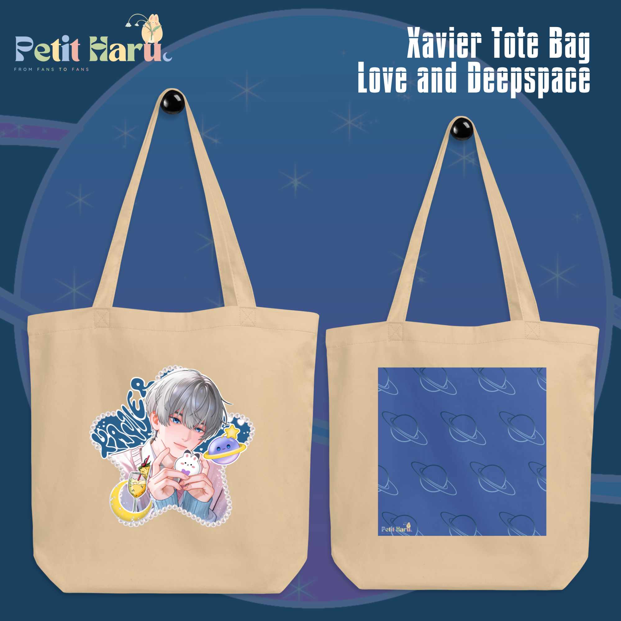 Xavier Love and Deepspace LADS Tote Bag
