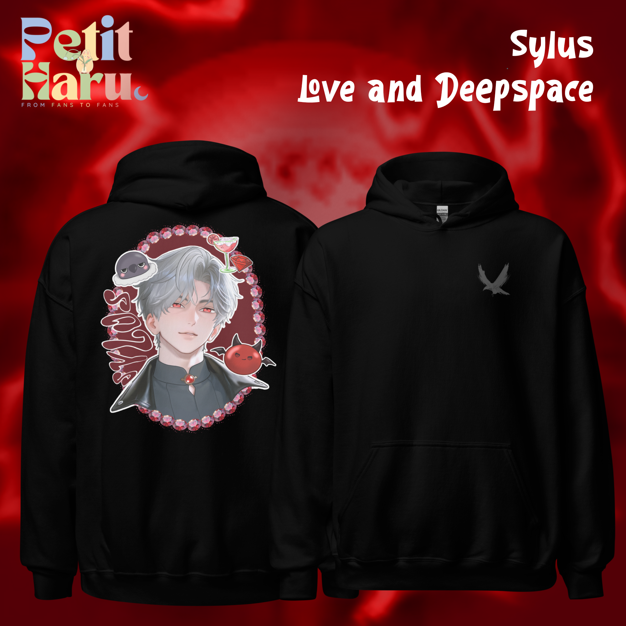 Sylus Love and Deepspace LADS Fanart Hoodie