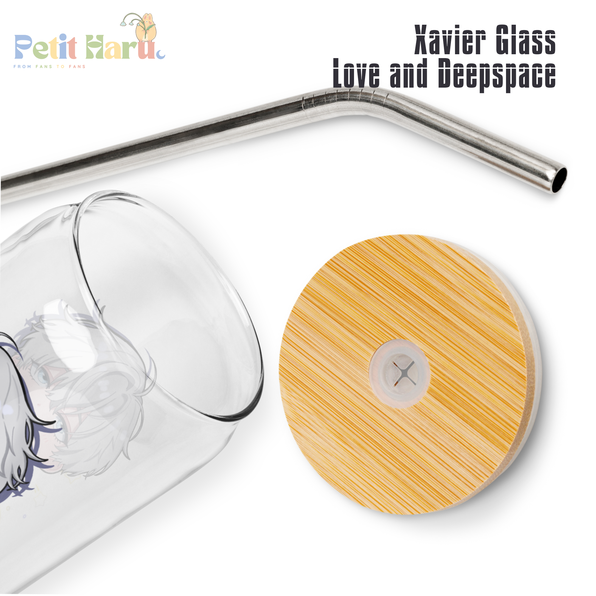 Xavier Love and Deepspace LADS Glass Cup