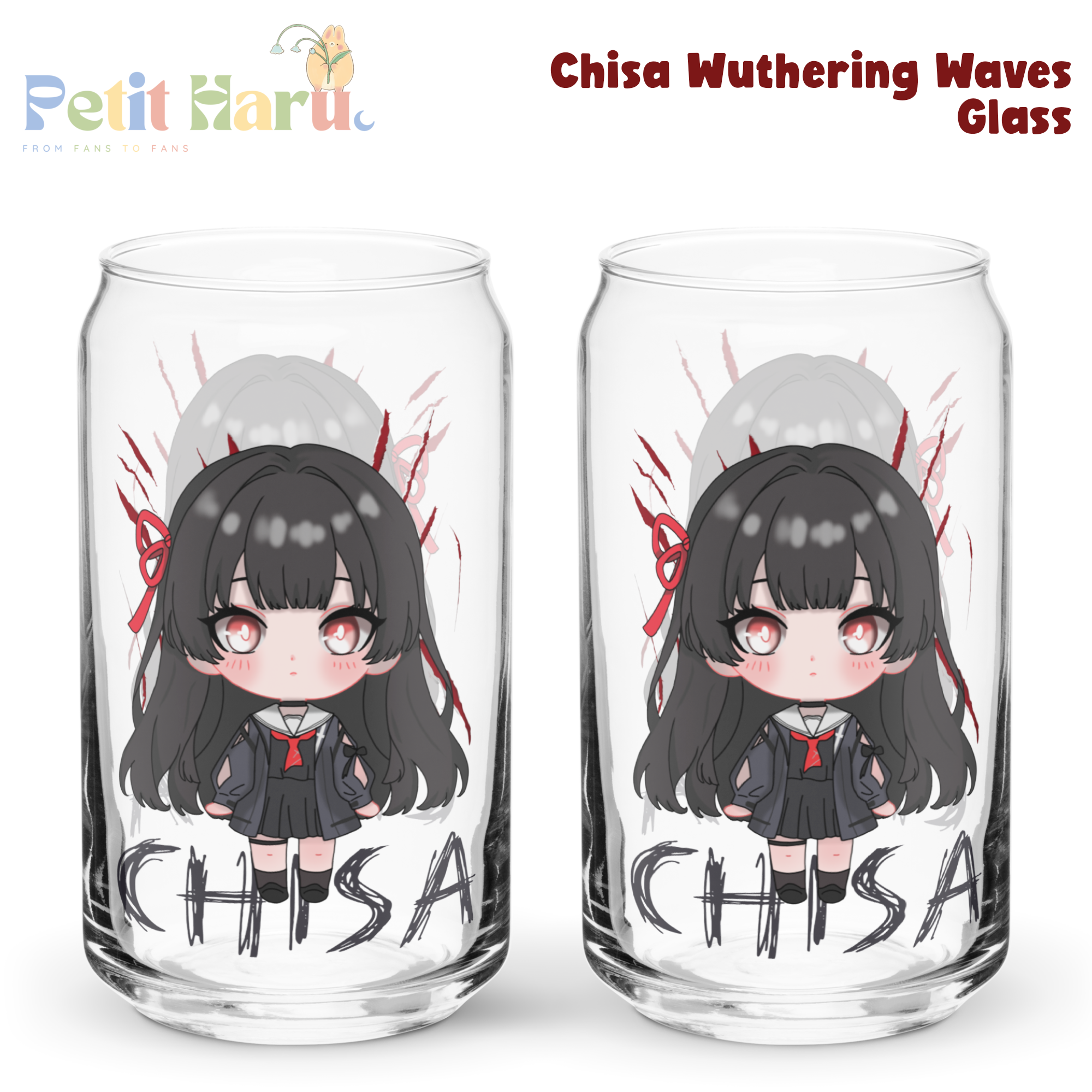 Chisa Glass Cup Wuthering Waves Wuwa Fanart 