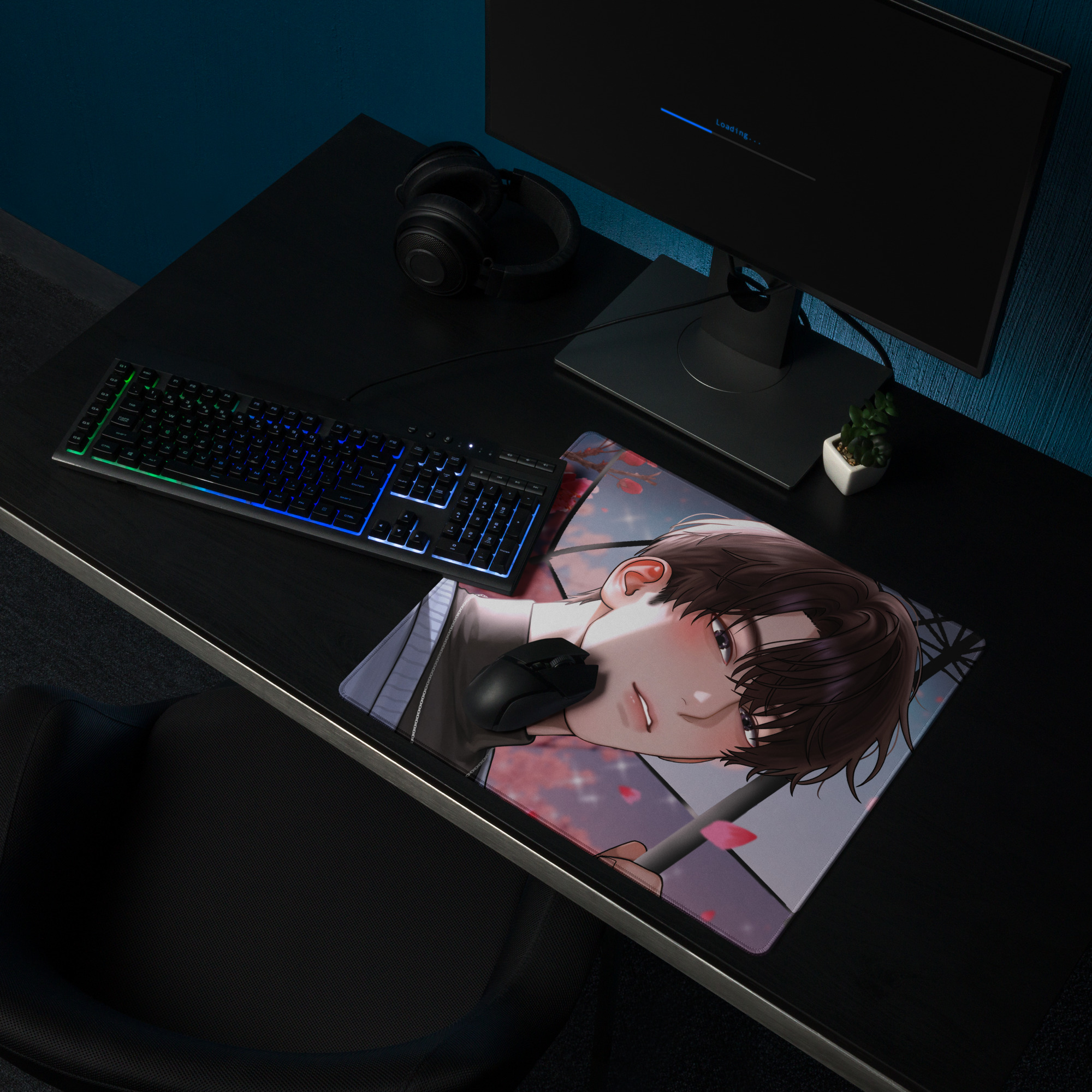 Love and Deepspace LADS Mouse Pad, Rafayel, Zayne, Sylus, Caleb, Xavier