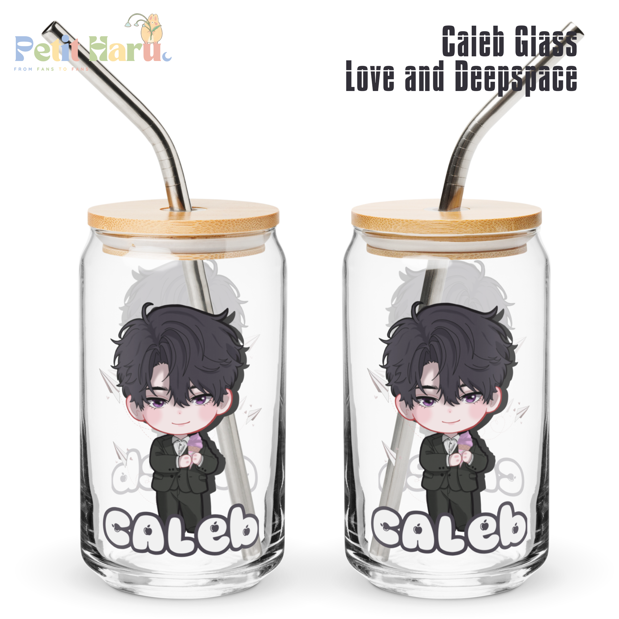 Caleb Love and Deepspace LADS Glass Cup