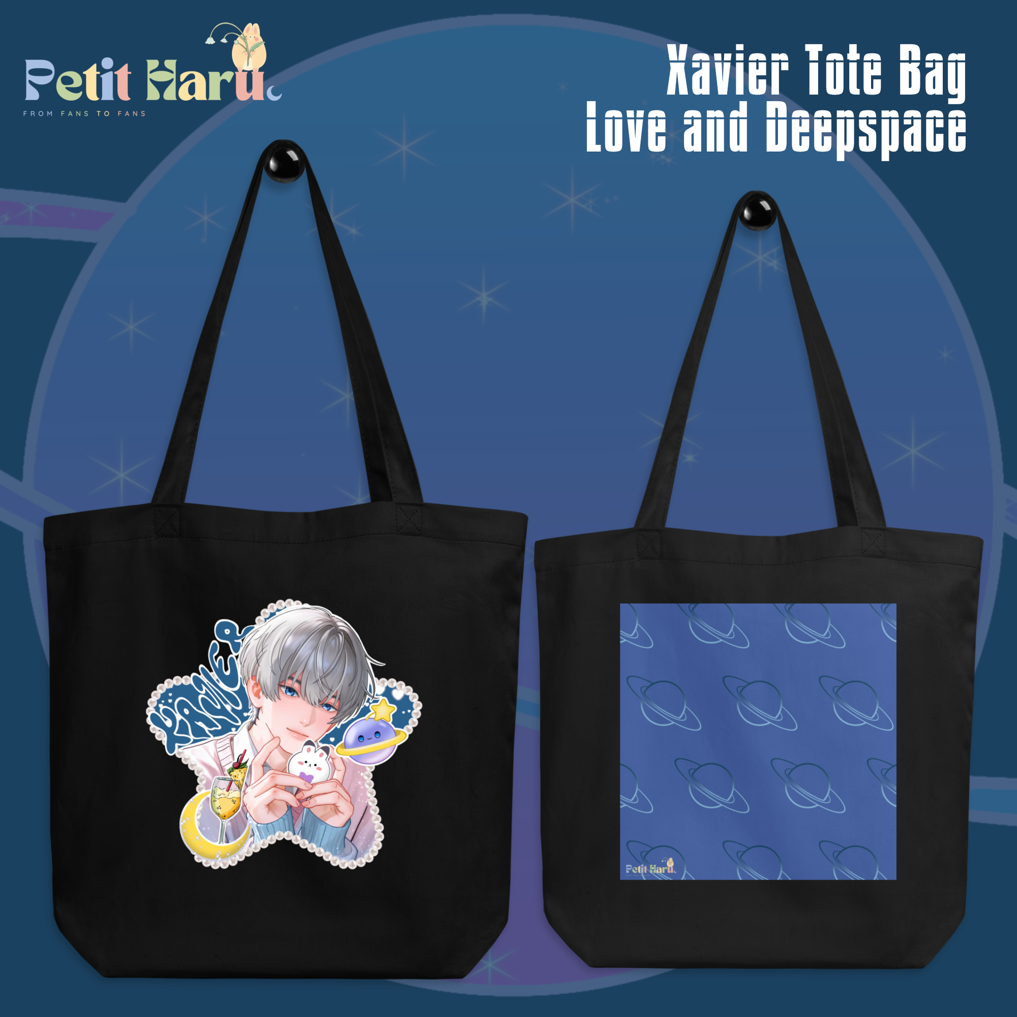Xavier Love and Deepspace LADS Tote Bag
