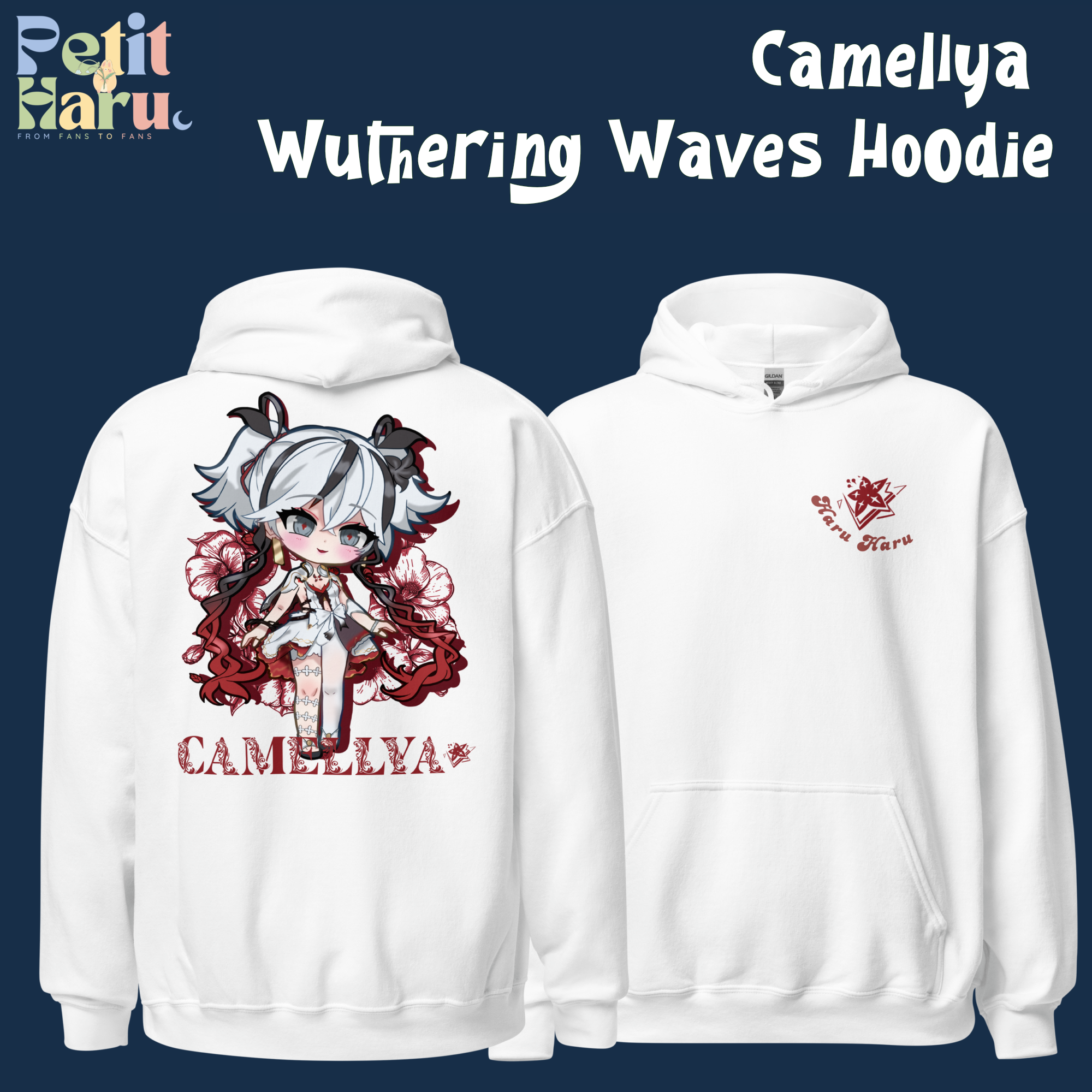 Camellya Hoodie Wuthering Waves Wuwa Fanart 