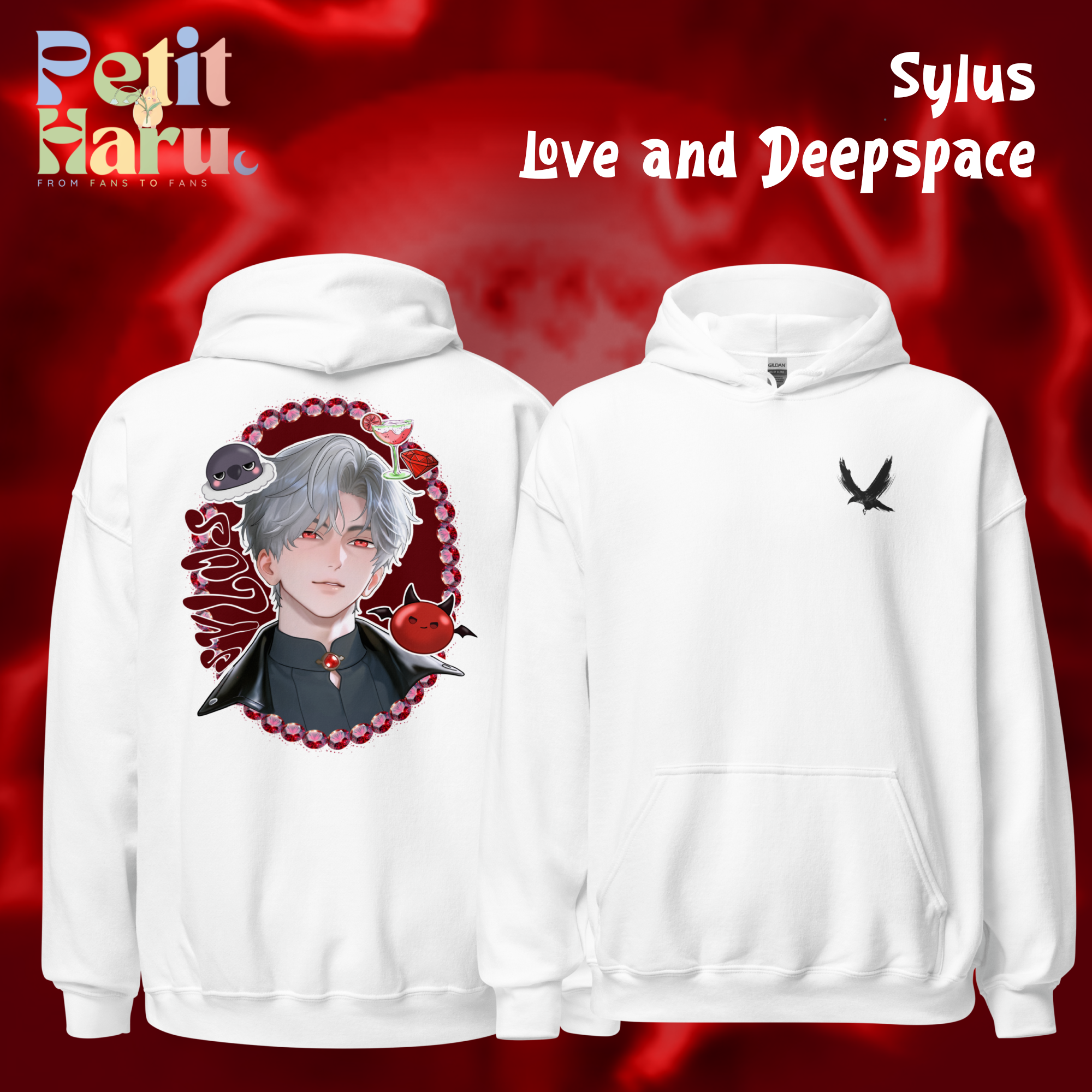 Sylus Love and Deepspace LADS Fanart Hoodie