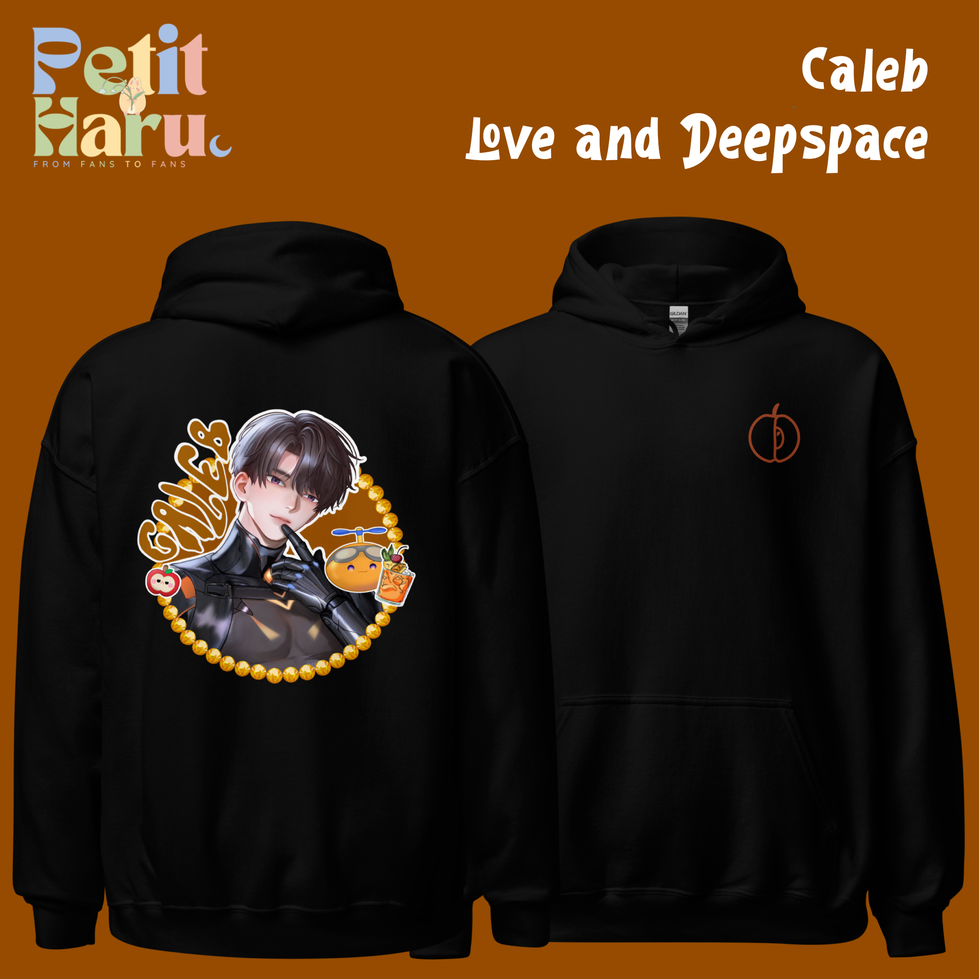 Caleb Love and Deepspace LADS Fanart Hoodie