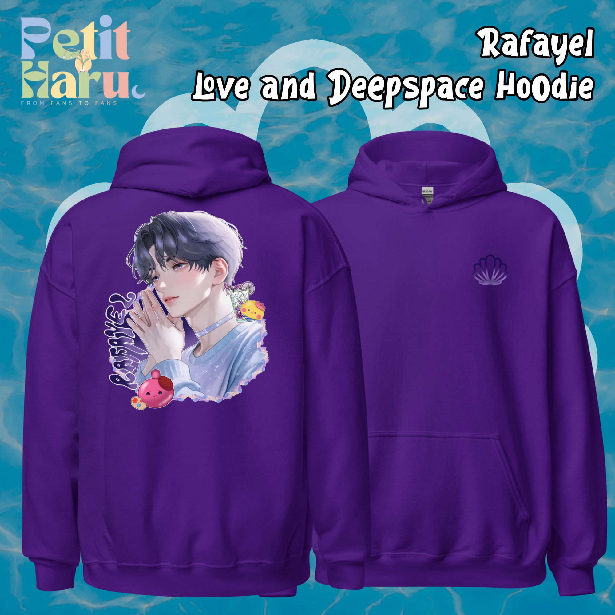 Rafayel Love and Deepspace LADS Fanart Hoodie