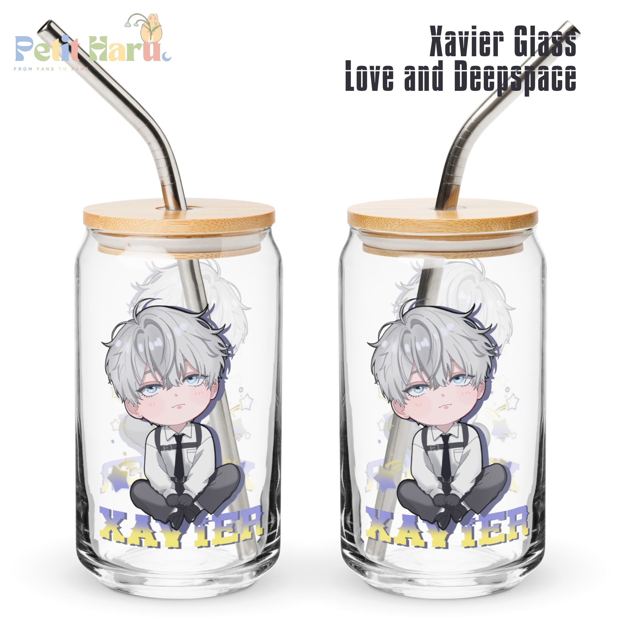 Xavier Love and Deepspace LADS Glass Cup