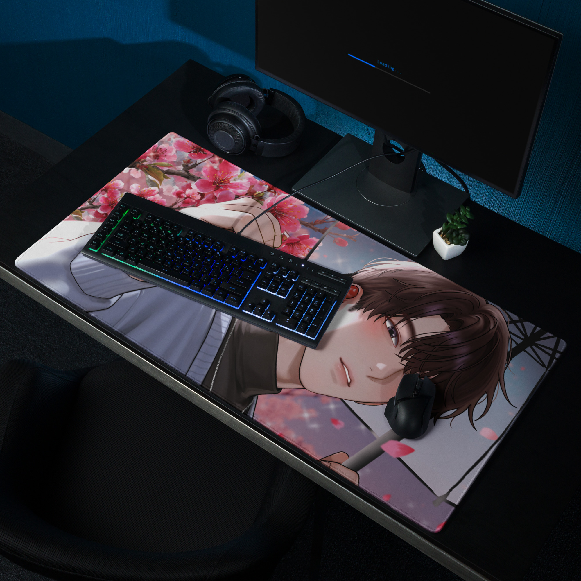 Love and Deepspace LADS Mouse Pad, Rafayel, Zayne, Sylus, Caleb, Xavier