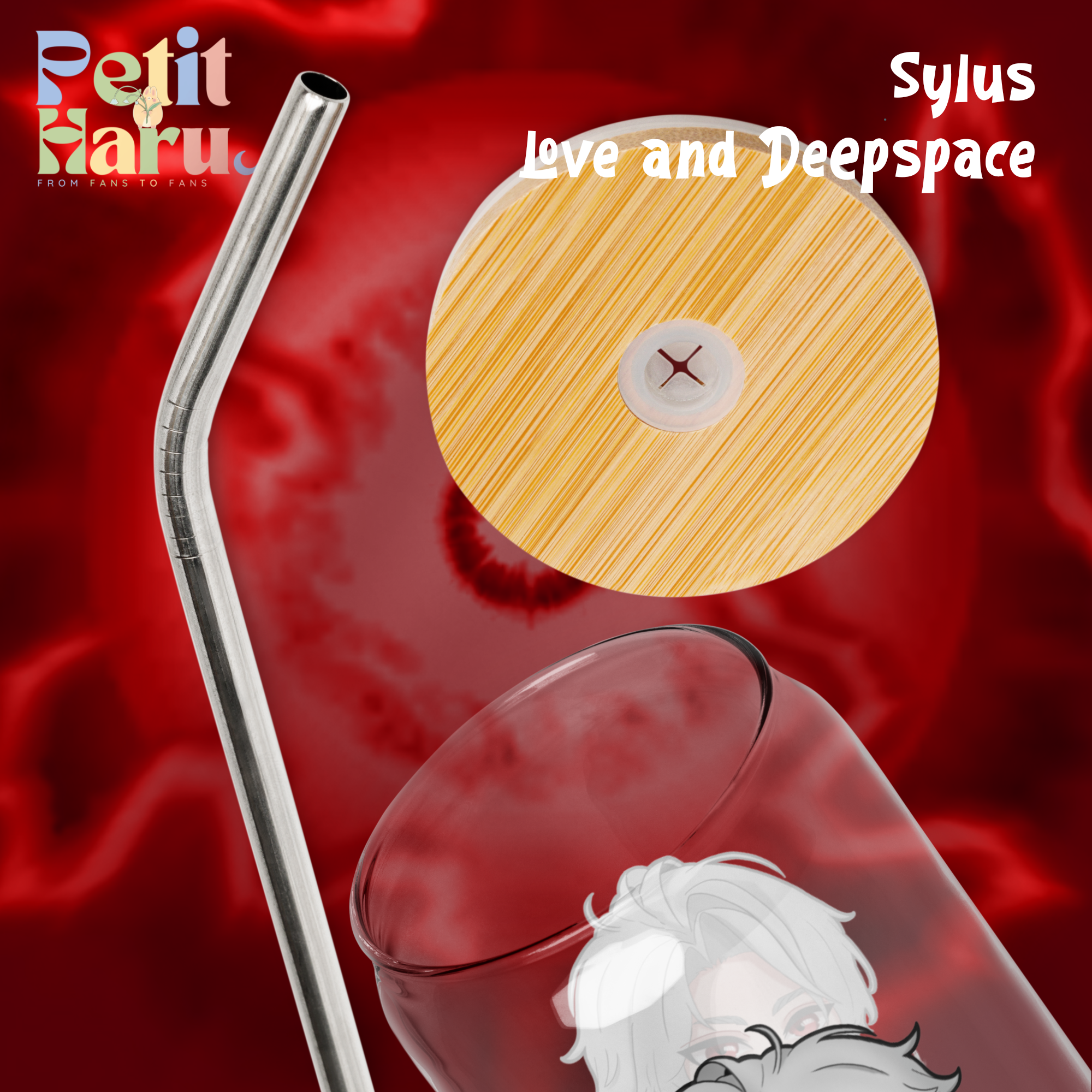 Sylus Love and Deepspace Glass Cup