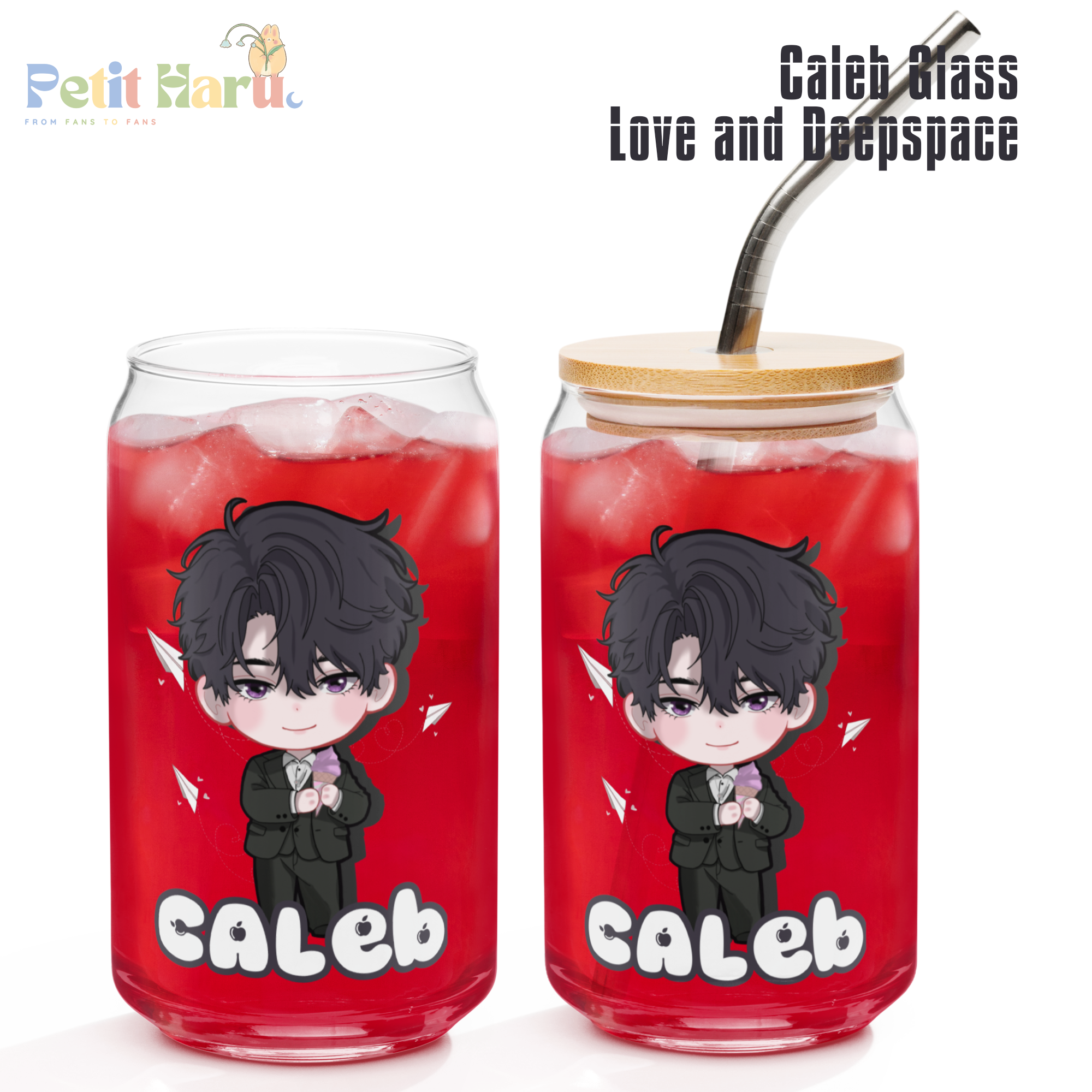Caleb Love and Deepspace LADS Glass Cup