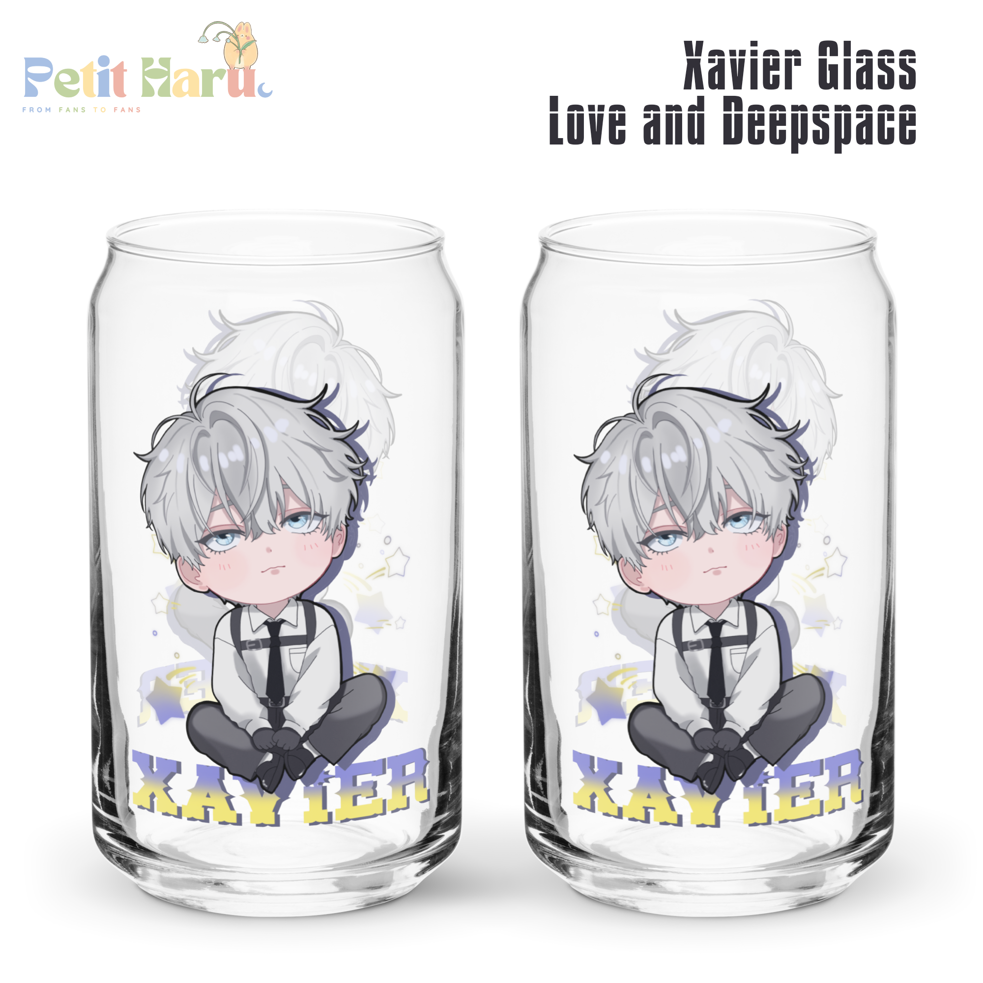Xavier Love and Deepspace LADS Glass Cup