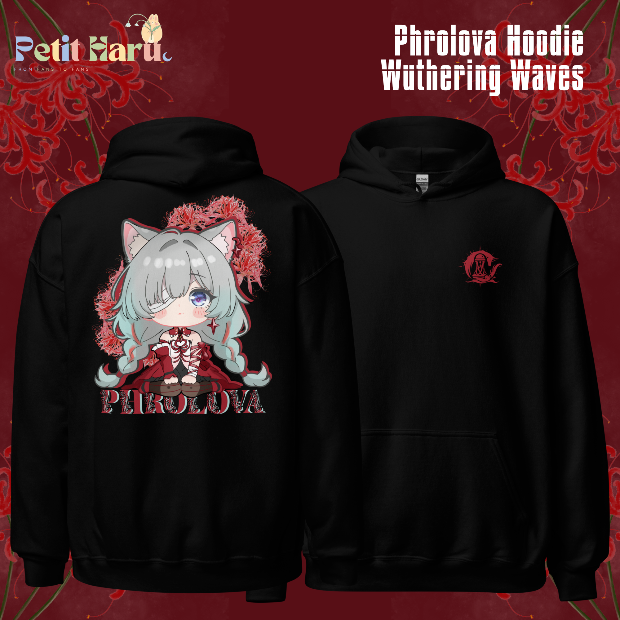 Phrolova Hoodie Wuthering Waves Wuwa Fanart 
