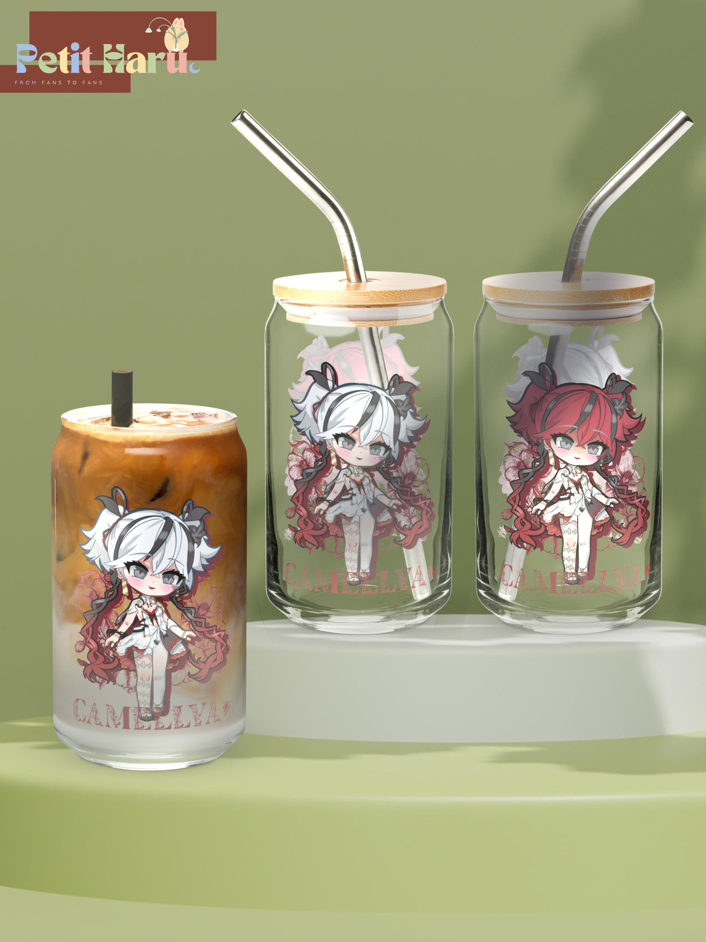 Camellya Glass Cup Wuthering Waves Wuwa Fanart 
