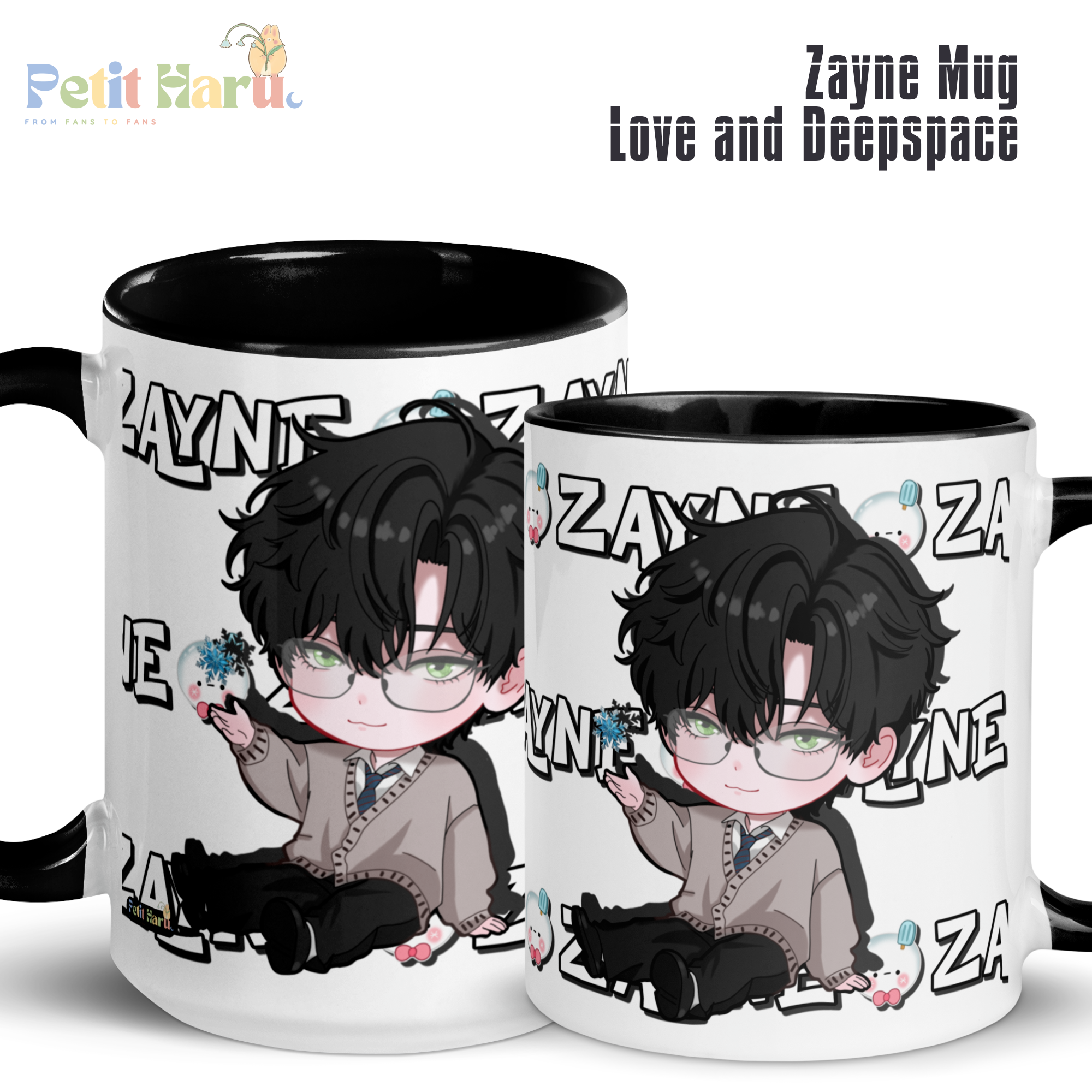 Zayne Love and Deepspace LADS Mug 11oz and 15oz