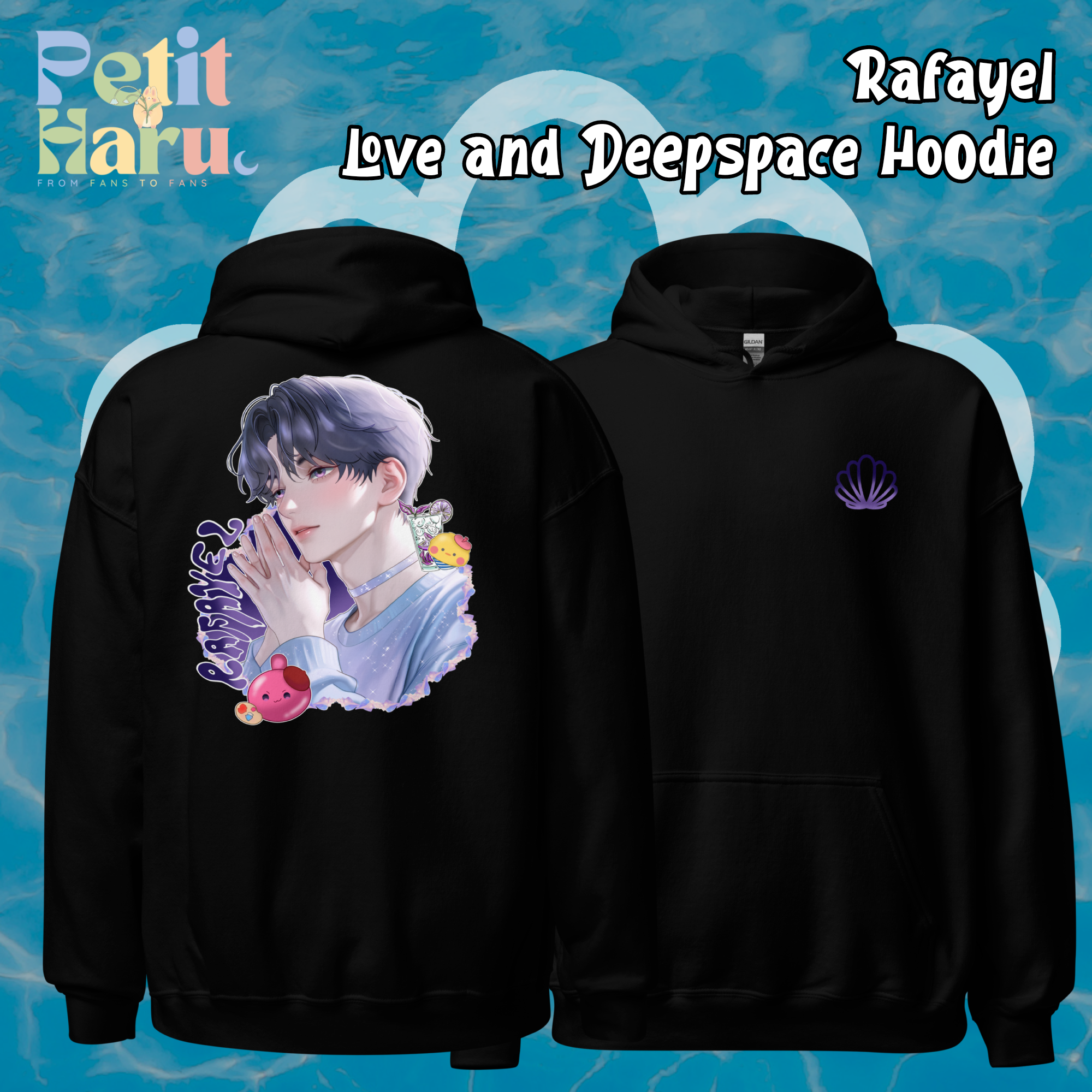 Rafayel Love and Deepspace LADS Fanart Hoodie