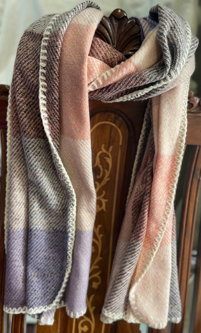 Plaid Woolen Scarf
