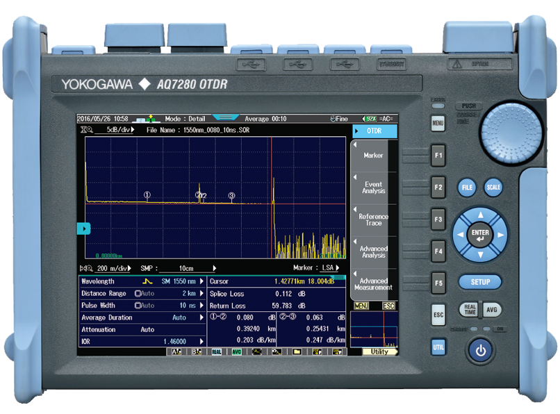AQ7280 Modular Optical Time Domain Reflectometer