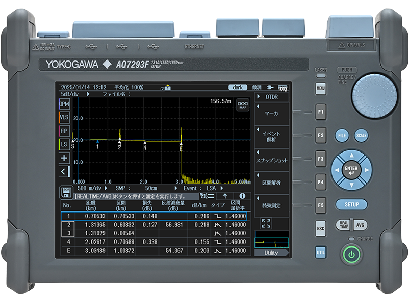 AQ7290 High-End Optical Time Domain Reflectometer
