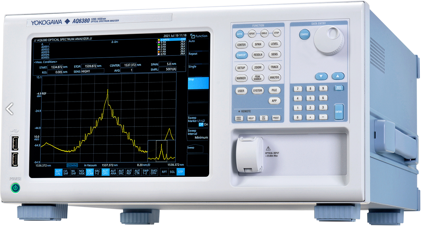 AQ6380 Highest Performance 1200 - 1650 nm