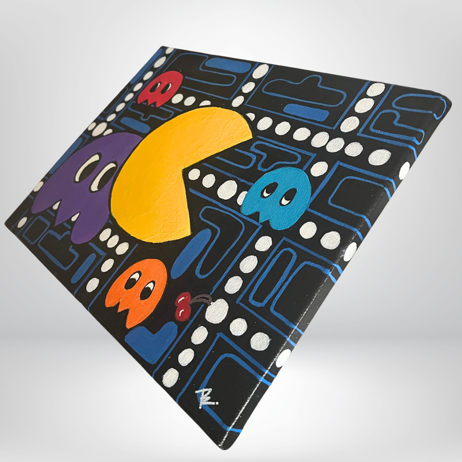 80s Pac-Man Pop-Art 