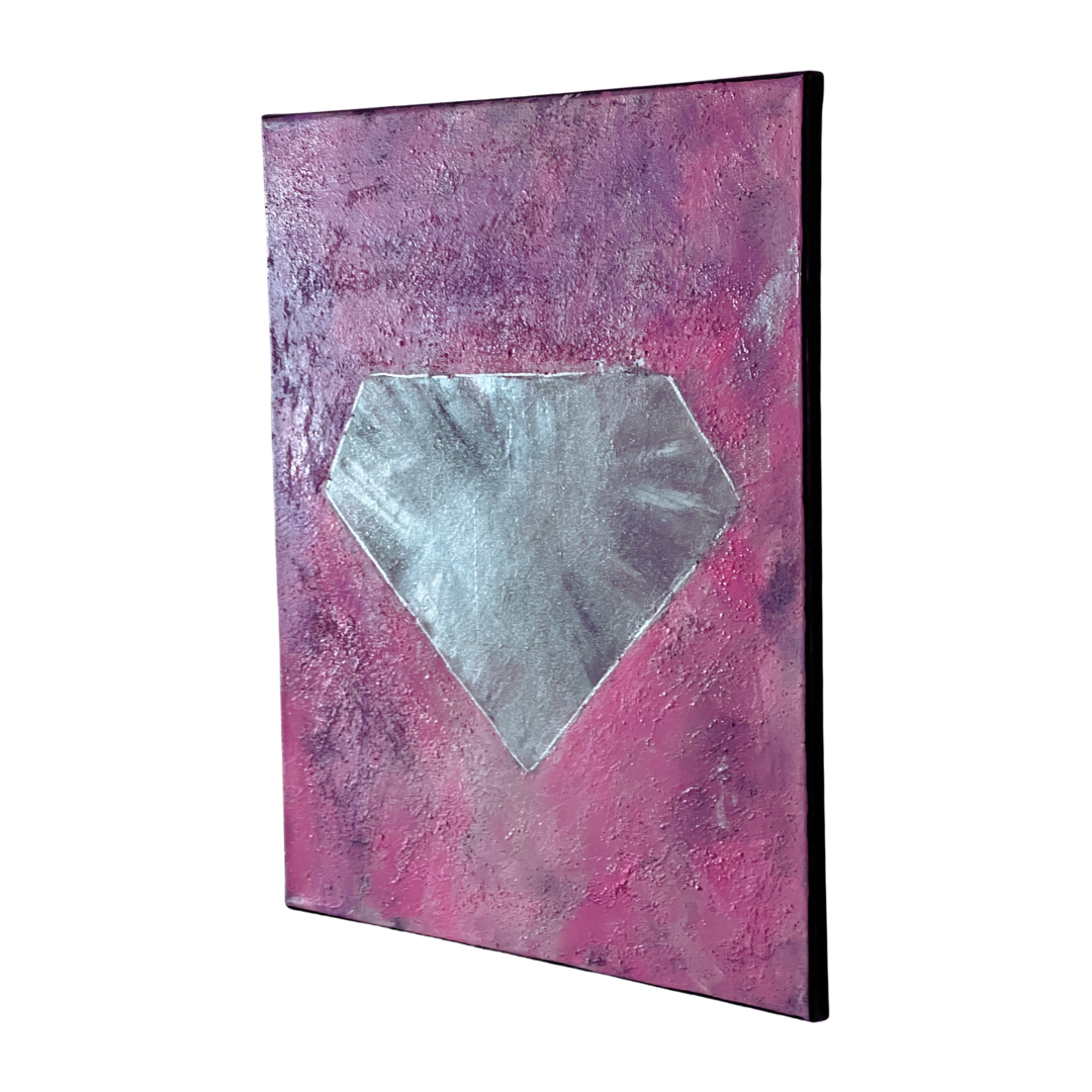 Modern Textured Abstract Shimmering Diamond Painting 