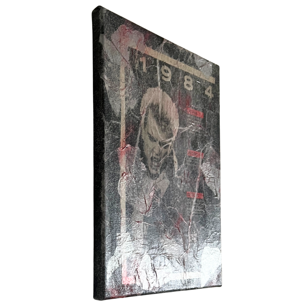 Textured Layered Magical Art - 1984 Billy Idol Collectible