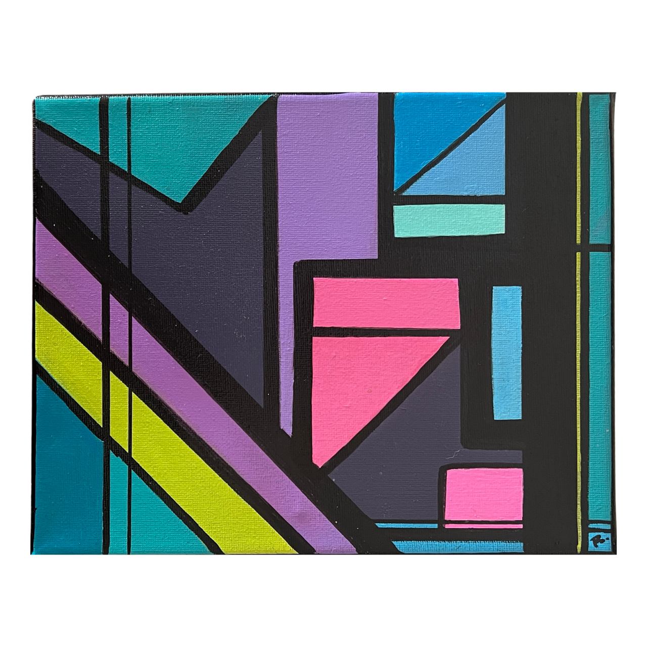 Modern Contemporary Geometric Abstract Painting
