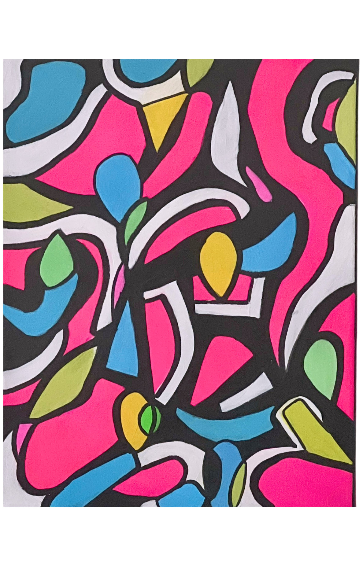 Modern Abstract | Vibrant Colors and Dynamic Shapes