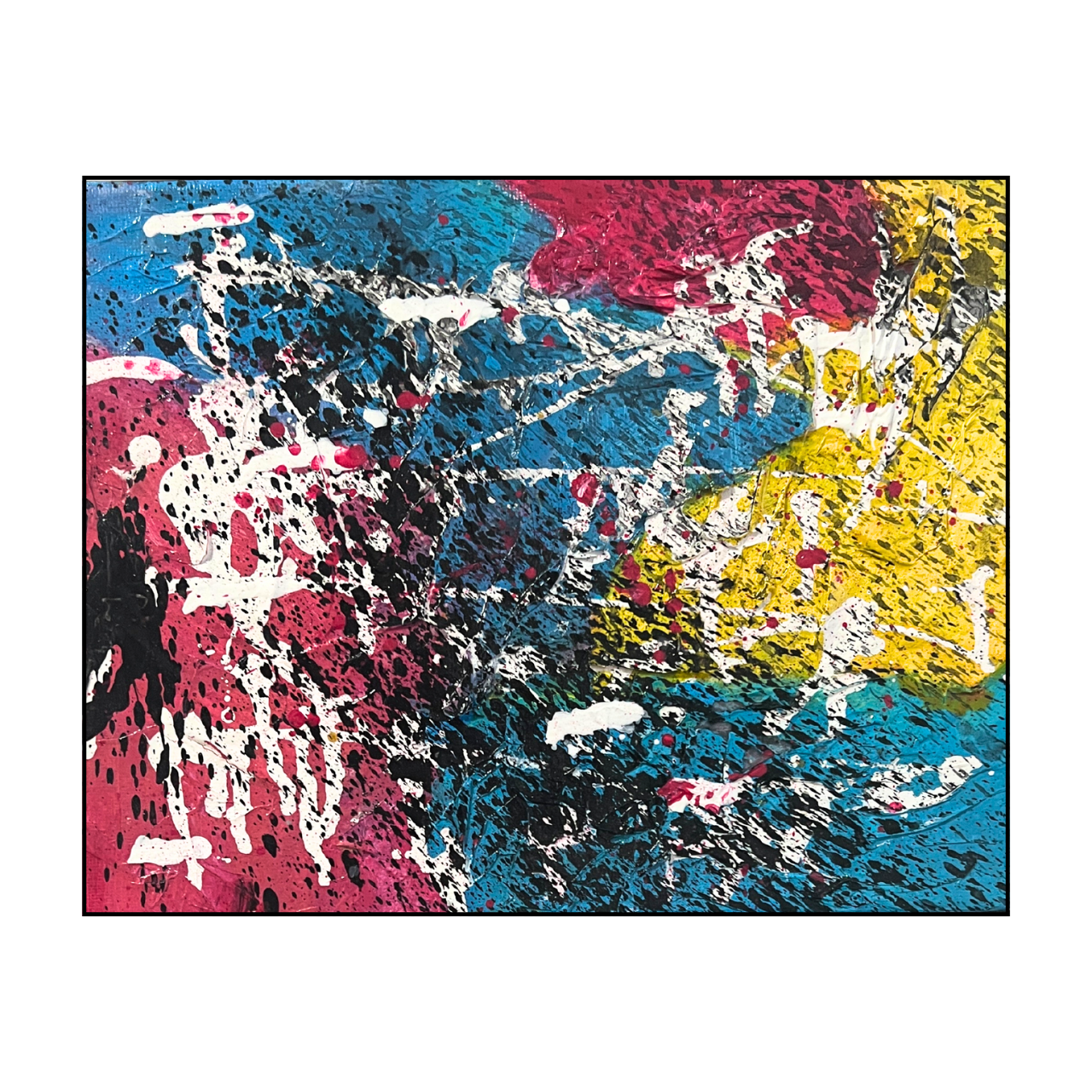 Abstract Textured Expressionist Painting | Art by Frankie