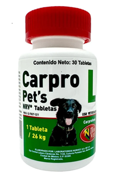 Carpro Pet's L Tabletas