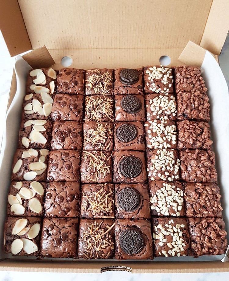 Assorted Brownie Box 36PCS