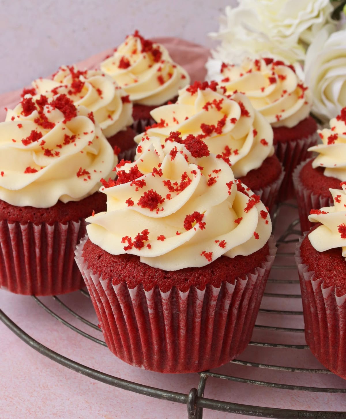 Red Velvet Cupcakes 12Pcs boxe