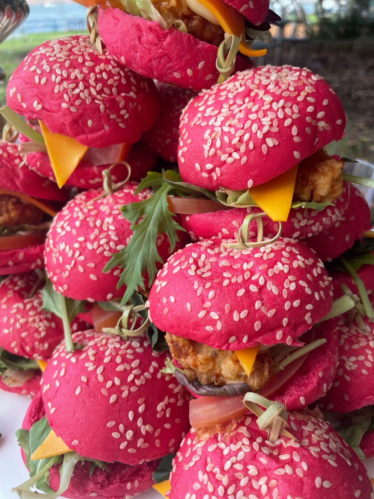 Pink Mini Burgers 12pcs boxe