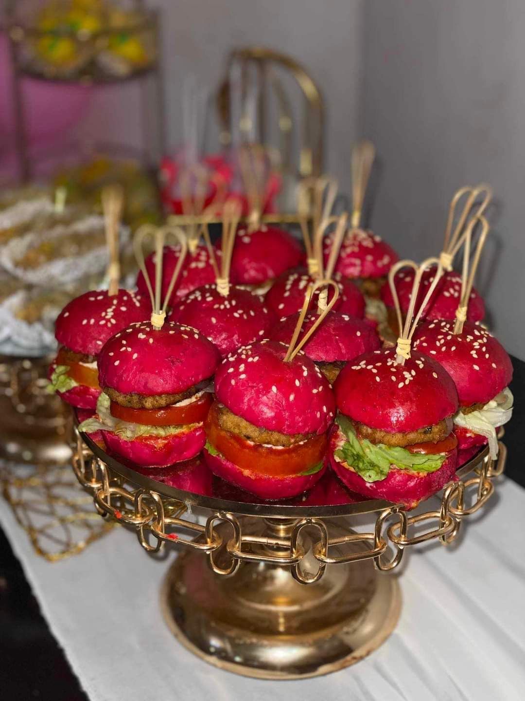 Pink Mini Burgers 12pcs boxe