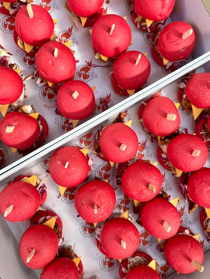 Pink Mini Burgers 12pcs boxe