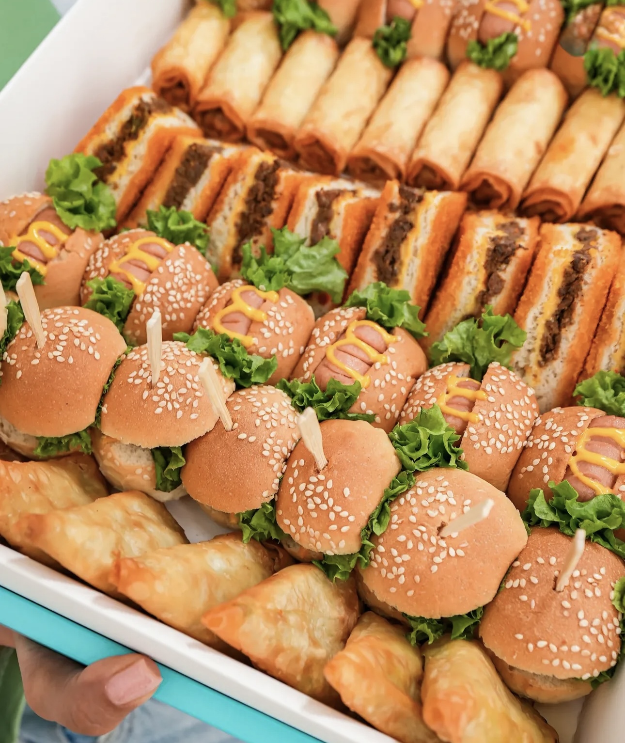 Violet Finger Food Party Pack (68pcs)