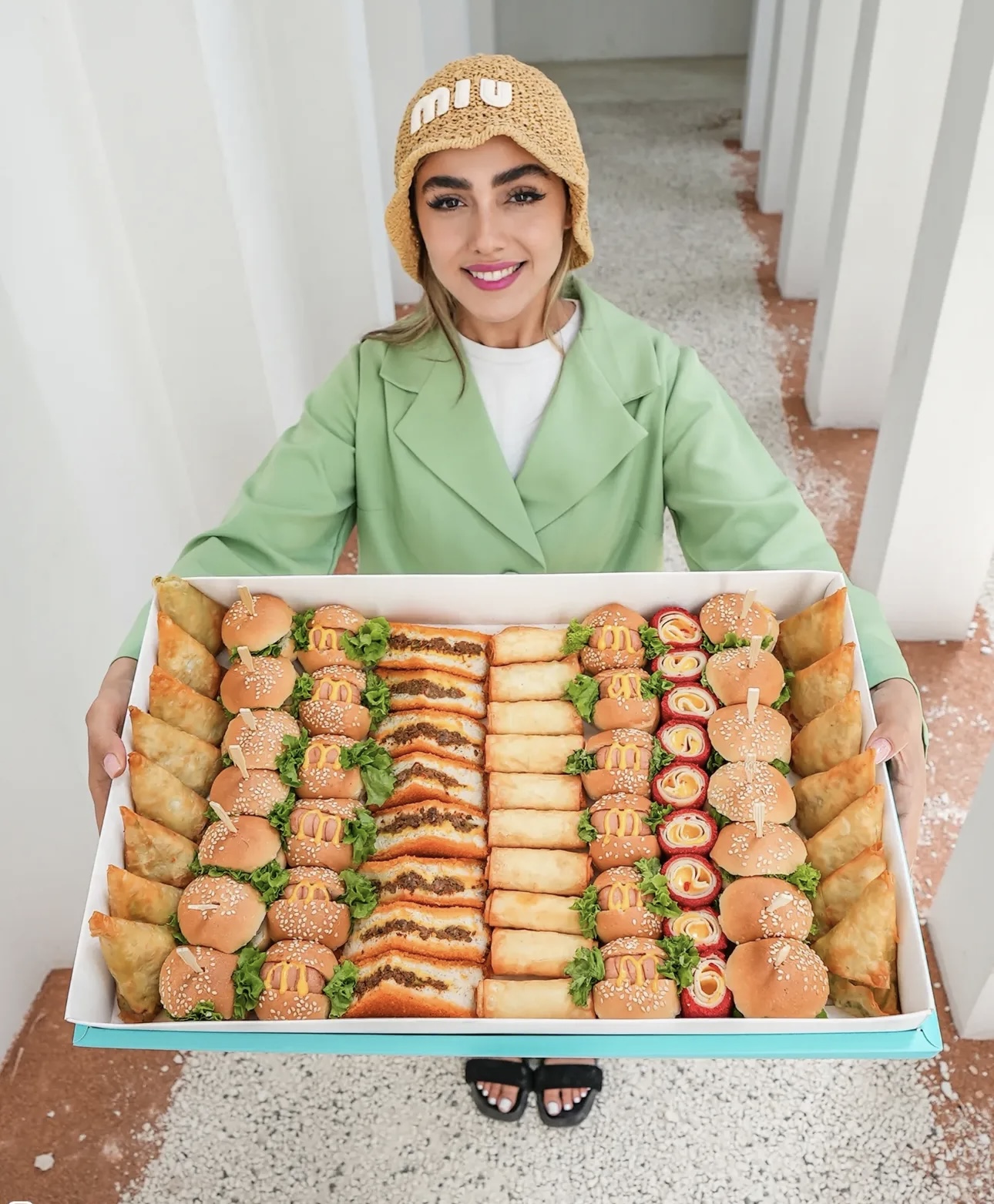 Violet Finger Food Party Pack (68pcs)