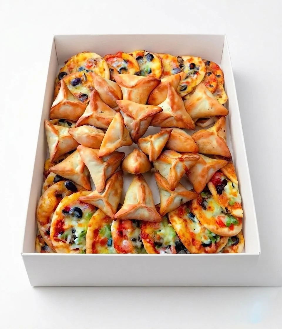 Mini Pizza & Pastry Platter 45pcs