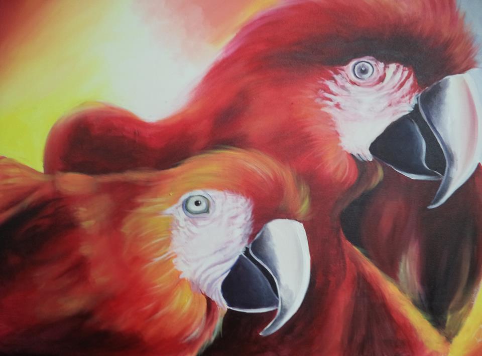 Parrot Painting