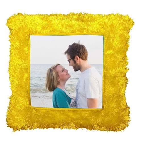 Sublimation Square Fur Cushion