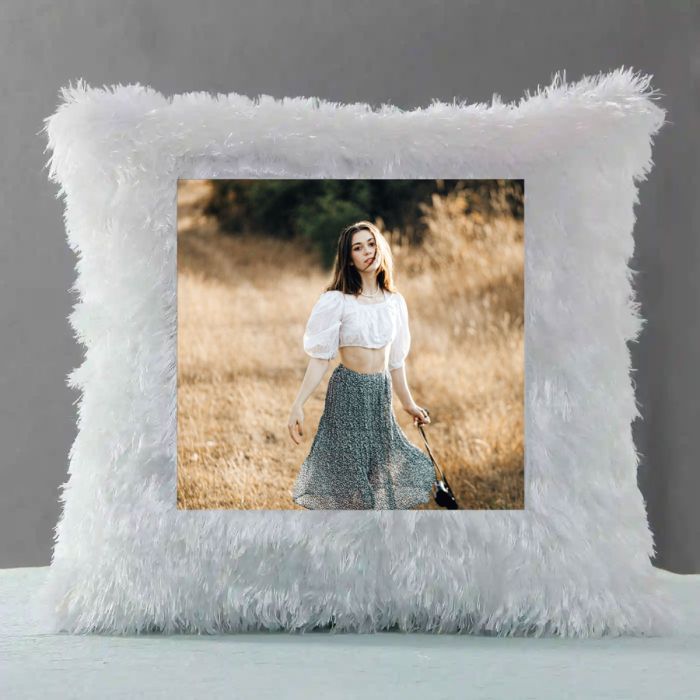 Personalized square Photo Pillow